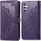 iMoshion Hoesje Geschikt voor Samsung Galaxy A54 (5G) Hoesje Met Pasjeshouder - iMoshion Mandala Bookcase - Paars