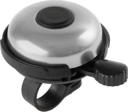 M-wave Fietsbel 53 Mm Aluminium Zwart/zilver