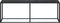 vidaXL - Wandtafel - 220x35x75,5 - cm - gehard - glas - zwart