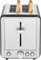Solis Toaster Steel 8002 - Broodrooster - Extra brede toastsleuven - Edelstaal