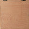 J-Line Vierkant Patronen Rotan plateau - dienblad - jute - naturel - woonaccessoires