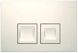 Geberit Delta35 - Bedieningsplaat - Dual flush - Alpien wit
