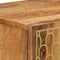 vidaXL - Hoge - kast - 40x33x110 - cm - massief - mangohout
