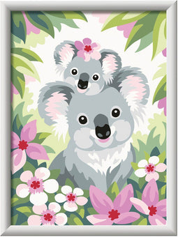 Ravensburger CreArt Koala Cuties - Schilderen op nummer voor kinderen