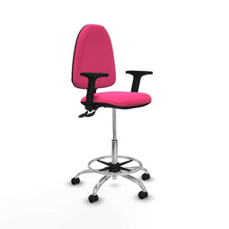 Piqueras y Crespo B2D05RP - Bureaustoel - Hoogteverstelbaar met armleuning - Roze