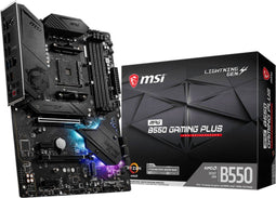 MSI MPG B550 Gaming Plus - Moederbord - ATX - AMD B550 - Socket AM4 - 128 GB RAM (4)