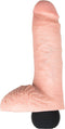Pipedream King Cock Squirting Cock Dildo - 8 Inch - Flesh
