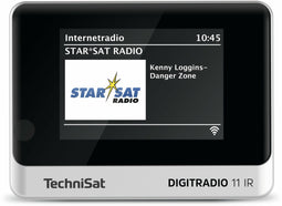 TechniSat DIGITRADIO 11 IR - Radioadapter - DAB+ internetradio Bluetooth - 4-inch TFT-display