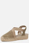 Toni Pons Verdi-V - Dames Espadrilles - Handgemaakt - Groen - Maat 36