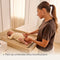 Lionelo Megs - Verschoonkussen - Waterdicht Antislip PU-schuim Verhoogde Randen 70×49×7 cm Grijs