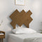 vidaXL - Hoofdbord - 72,5x3x81 - cm - massief - grenenhout - honingbruin