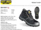 Safety Jogger Bestboy Werkschoen - Hoog model - S3 - Maat 36 - Zwart