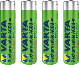Varta 5703B/4 - Batterij Ni-MH 1000mAh - Zilver
