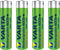 Varta 5703B/4 - Batterij Ni-MH 1000mAh - Zilver