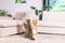Designed by Lotte Lomax - Krabpaal - 3 krabbollen met jute sisal zeegras - Crème (1 stuk)