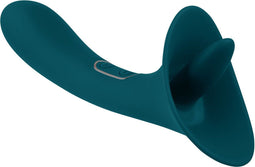 Playboy - True Indulgence G-spot Vibrator Groen - Likkende Tong Vibrator - G-spot Vibrator - Orale Sex Vibrator