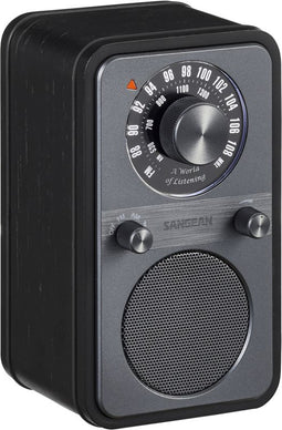 Sangean WR-9 FM en AM radio met Bluetooth ontvangst, Midnight Oak