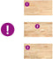 vidaXL - Keuken - werkblad - rechthoekig - 120x63,5x2,7 - cm - massief - eikenhout