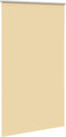 vidaXL - Rolgordijn - verduisterend - 140x230 - cm - stofbreedte - 136,6 - cm - beige