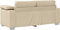vidaXL - Ligbed - Crème - 140 - cm - Stof