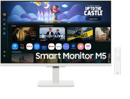 Samsung Smart Monitor LS27FM501 - 27" FHD - Smart TV met Tizen OS - Wit