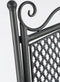 Mica Decorations Provence Tuinbank - L108 x B51 x H91 cm - Metaal - Grijs