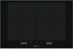 Bauknecht CTAC 8780AFS AL - Inductiekookplaat - 8 inductiezones met FlexiCook - Zwart