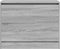 Schoenenkast 80x34x63 cm bewerkt hout grijs sonoma eikenkleurig