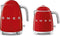 Smeg KLF05RDEU - Mini Waterkoker - 0,8L RVS - Rood