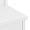 vidaXL - Halboom - SANDENS - wit - 45x40x159,5 - cm - massief - grenenhout