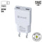 Muvit for Change HC-263C - Auto oplader - 30 W - Wit