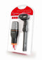 Gembird MIC-D-03 - PC-microfoon - Omni-directionele desktopmicrofoon - 3,5 mm aansluiting - Snoerlengte 1,2 m