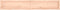 vidaXL - Tafelblad - 180x40x(2-4) - cm - onbehandeld - massief - eikenhout