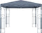 vidaXL - Prieel - 300x300 - cm - antraciet
