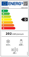 LG GBBSJ10DSW - Koelvriescombinatie - 332 liter - D - 186 cm - DoorCooling+ - No Frost