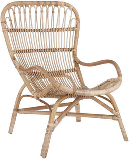 Mica Decorations Siena Tuinstoel - 88 x 66 x 96 cm - Rotan - Bruin