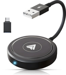CarMe Luxe Android Auto Dongle - Draadloos - 5GHz verbinding - Zwart