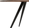 Light & Living - Eettafel TURI - Ø120x76cm - Bruin
