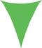 vidaXL - Zonnezeil - 160 - g/m² - 5x7x7 - m - HDPE - lichtgroen