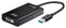 j5create JUA330U - USB 3.0 naar HDMI - 0.2 m - Zwart