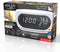Adler AD 1186 - Wekker - LED-display met thermometer - Wit