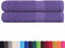 vidaXL - Saunahanddoeken - 2 - st - 80x200 - cm - 360 - g/m² - 100% - katoen - paars