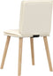 vidaXL - Eetkamerstoelen - 2 - st - linnen