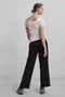 Pieces PCKITTE SS TOP NOOS BC BriWhi - Katoenen top - Korte mouwen - Maat XS
