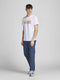 JACK&JONES ORIGINALS JORBRADY TEE - T-shirt korte mouw - 3-pack met logo print - Blauw Groen Wit (3-pack)