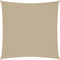 vidaXL - Zonnescherm - vierkant - 5x5 - m - oxford - stof - beige