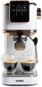 Domo DO746K - Espressomachine - 20 bar druk - Matwit met roségouden details