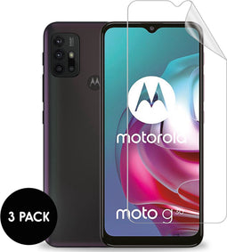 imoshion Screen protector - Geschikt voor Motorola Moto G30, Motorola Moto G20, Motorola Moto G10 Power, Motorola Moto G10, Motorola Moto E7i Power - Screenprotector Folie 3 pack