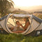 Deryan Luxe Cocoon - Pop Up Tent - Anti-UV 50+ 2 seconden - 2 Persoons - Crème