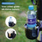 Safe Age® - Universele Bekerhouder & Telefoonhouder - 2-in-1 design - Zwart